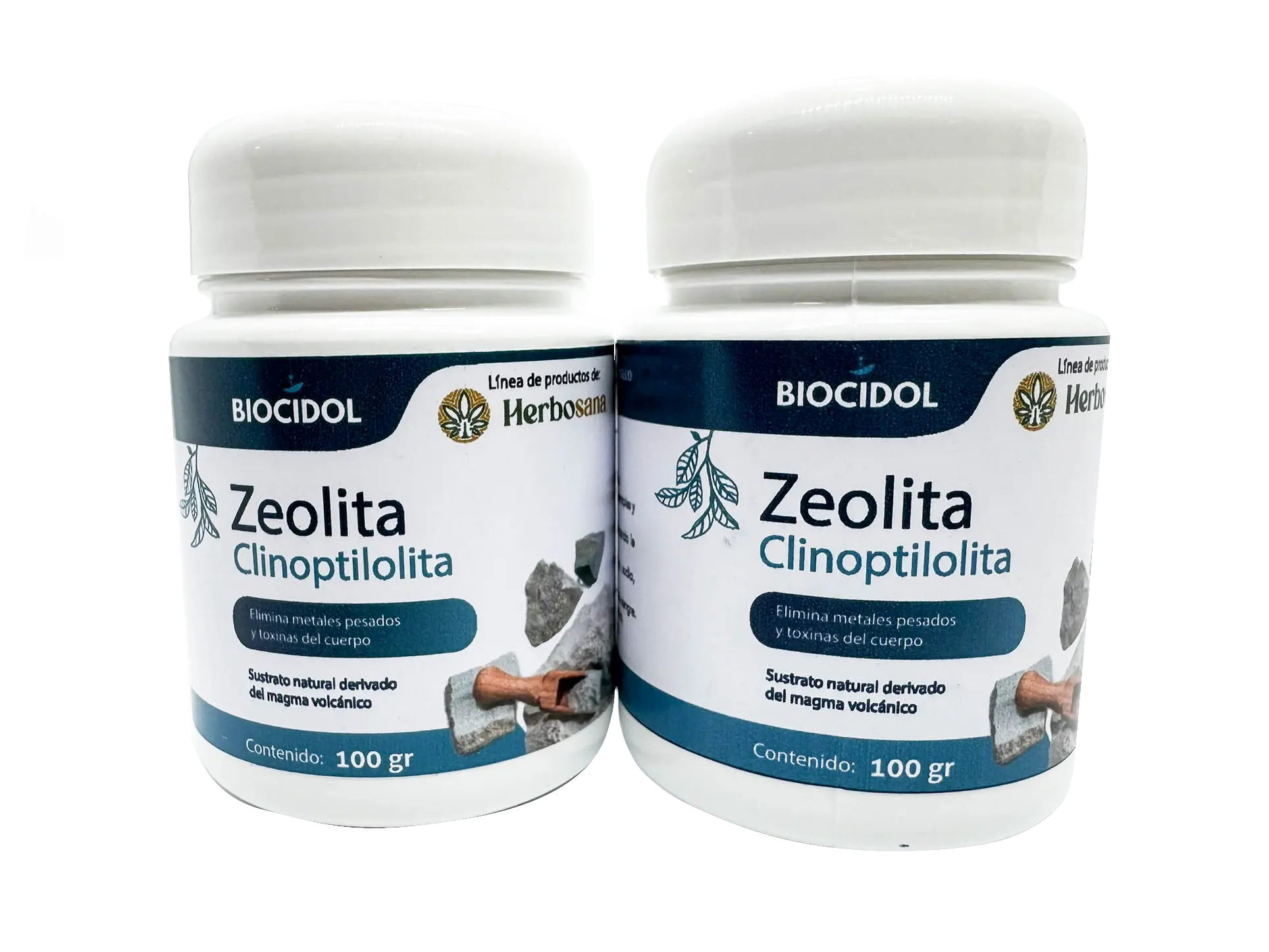 Zeolita en polvo
